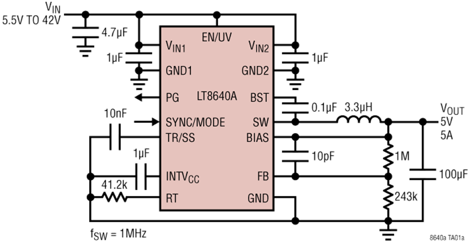 LT8640A安馳科技ADI