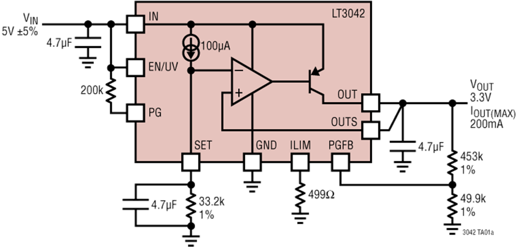 安馳科技LT3042ADI