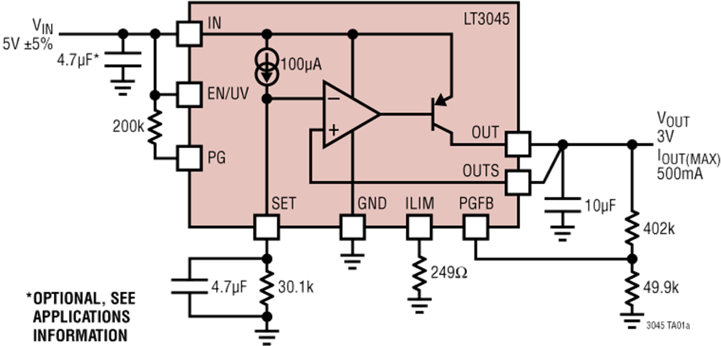 安馳科技LT3045ADI